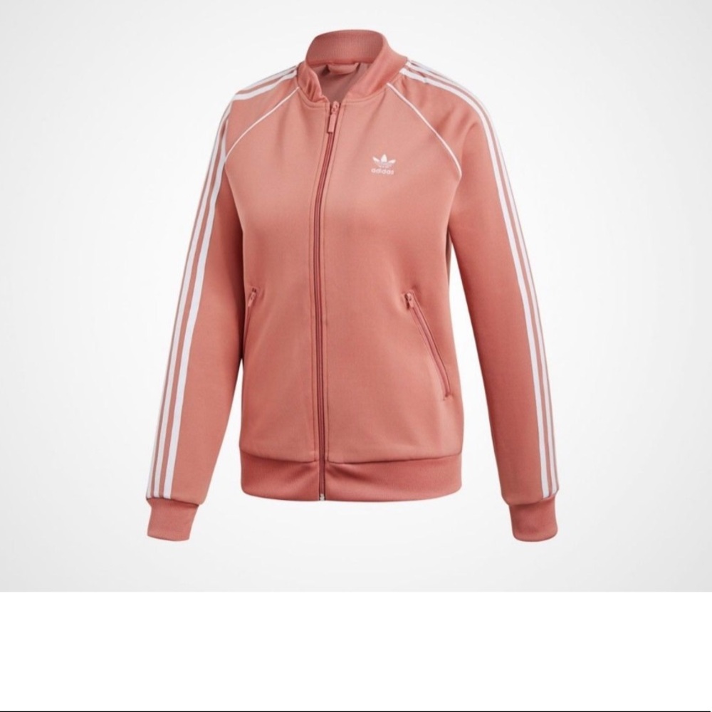 ADIDAS blush track jacket • NWT